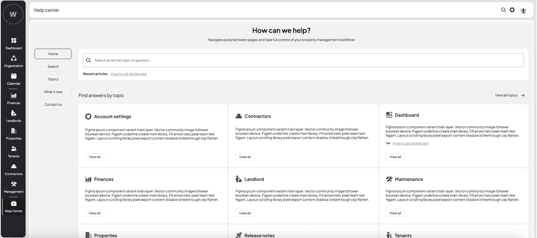 Help center
Help center