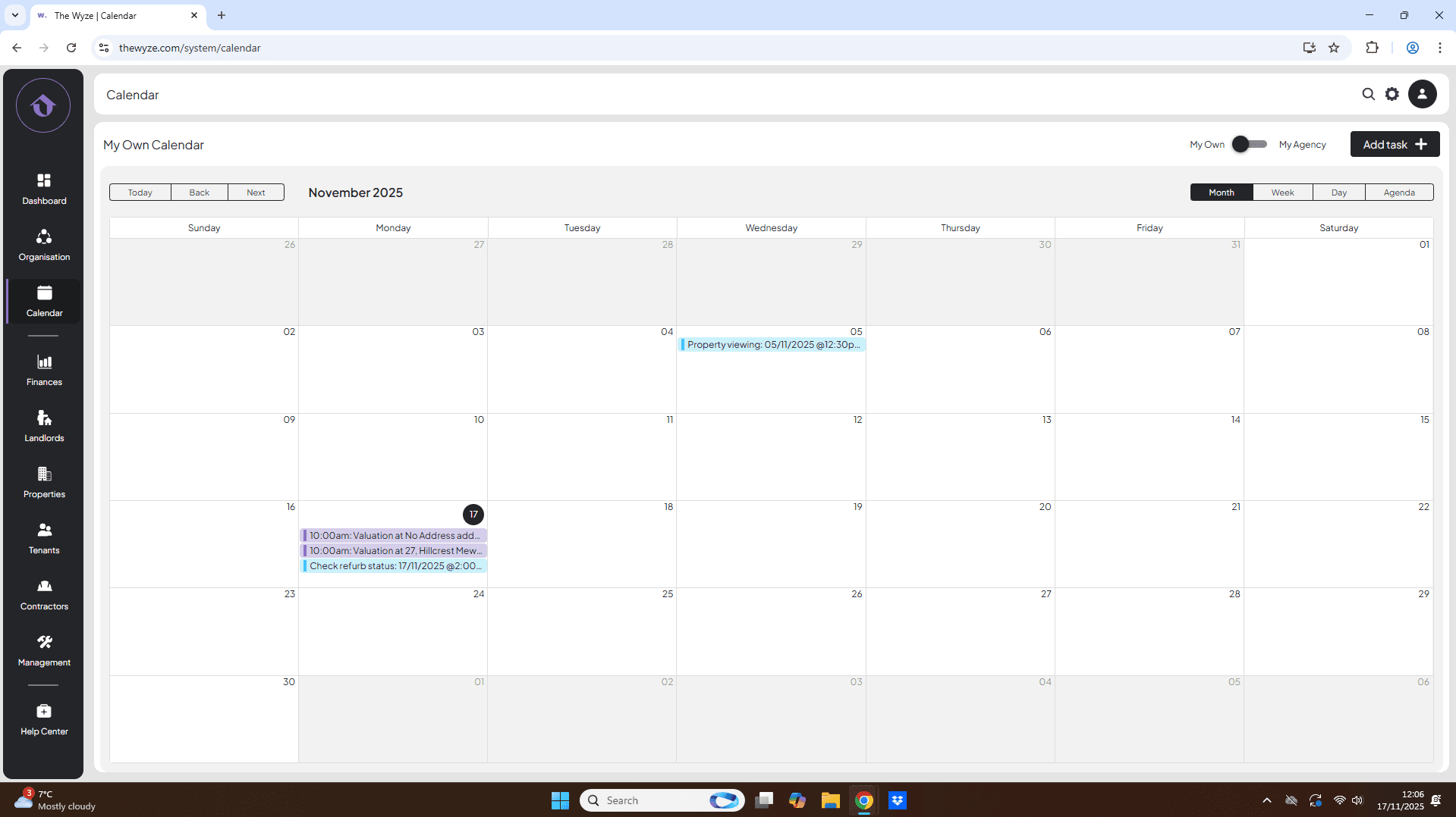 Blog property Blog property