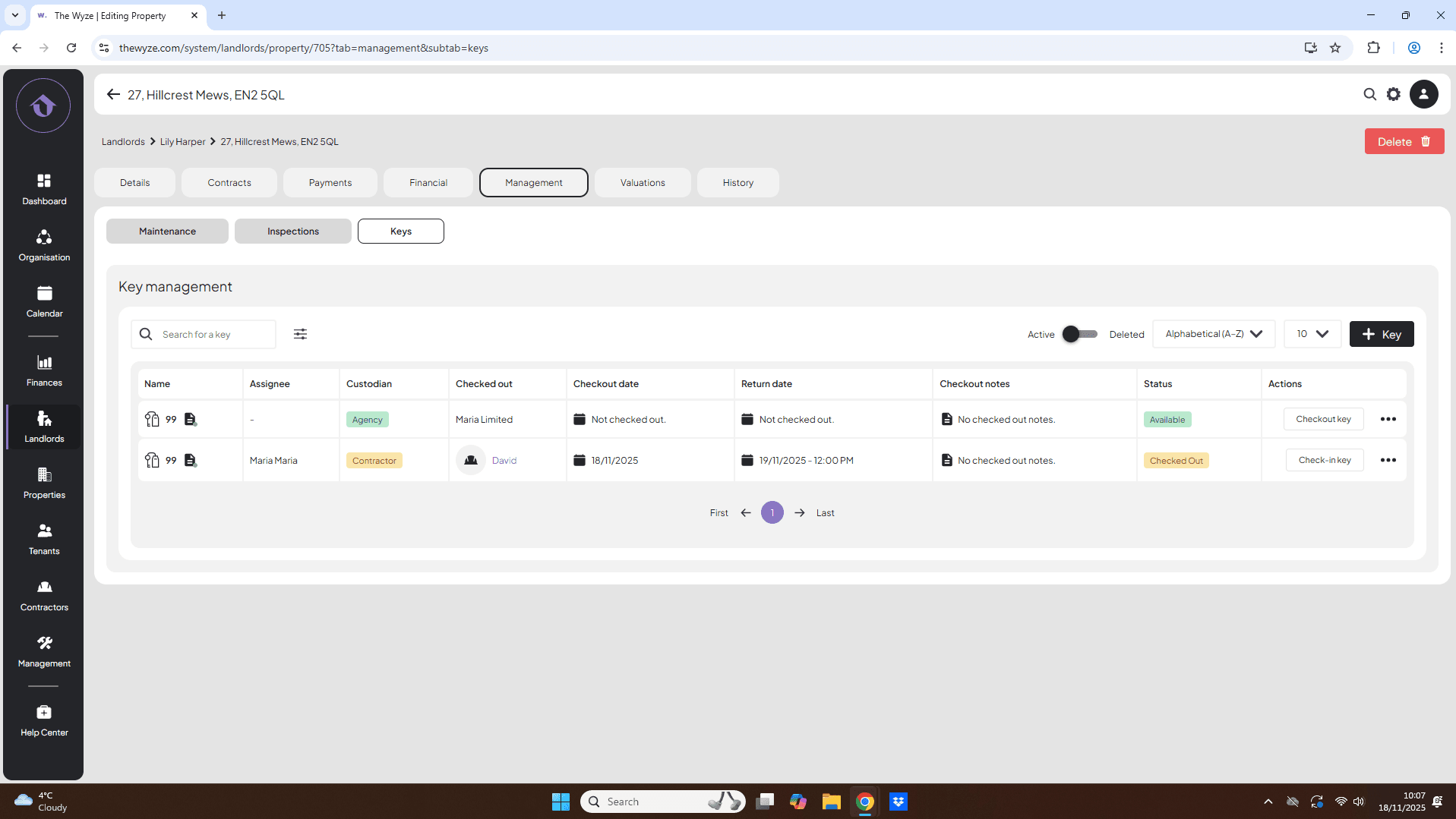 Blog property Blog property