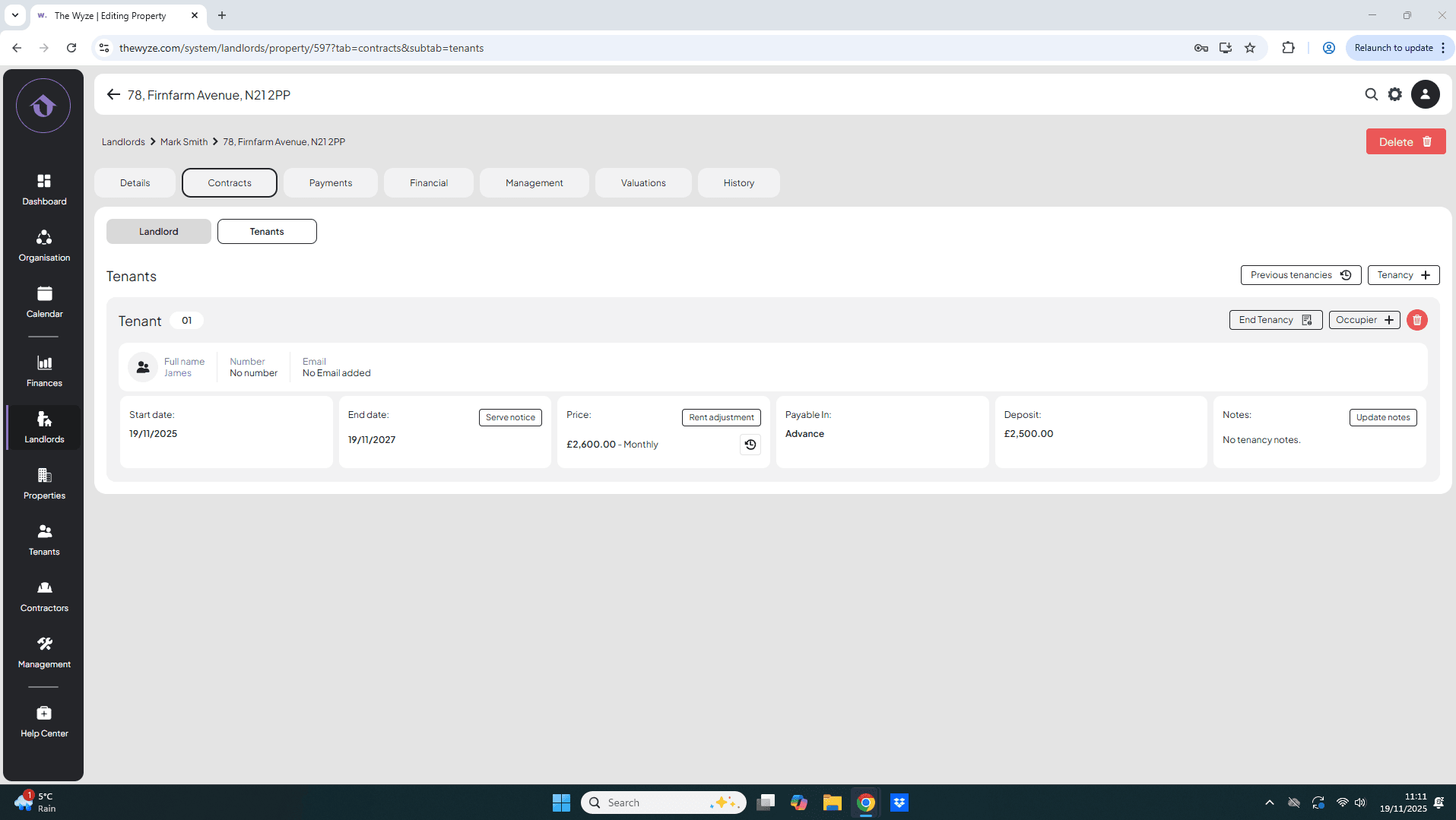 Blog property Blog property