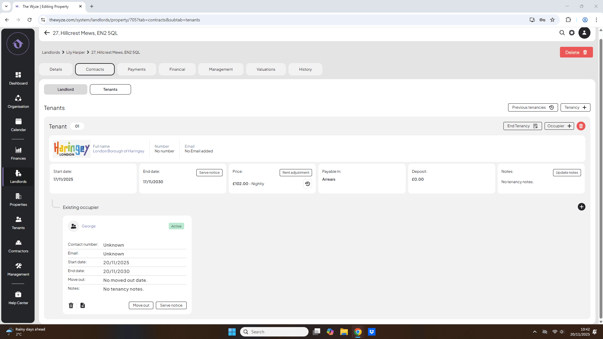 Blog property Blog property