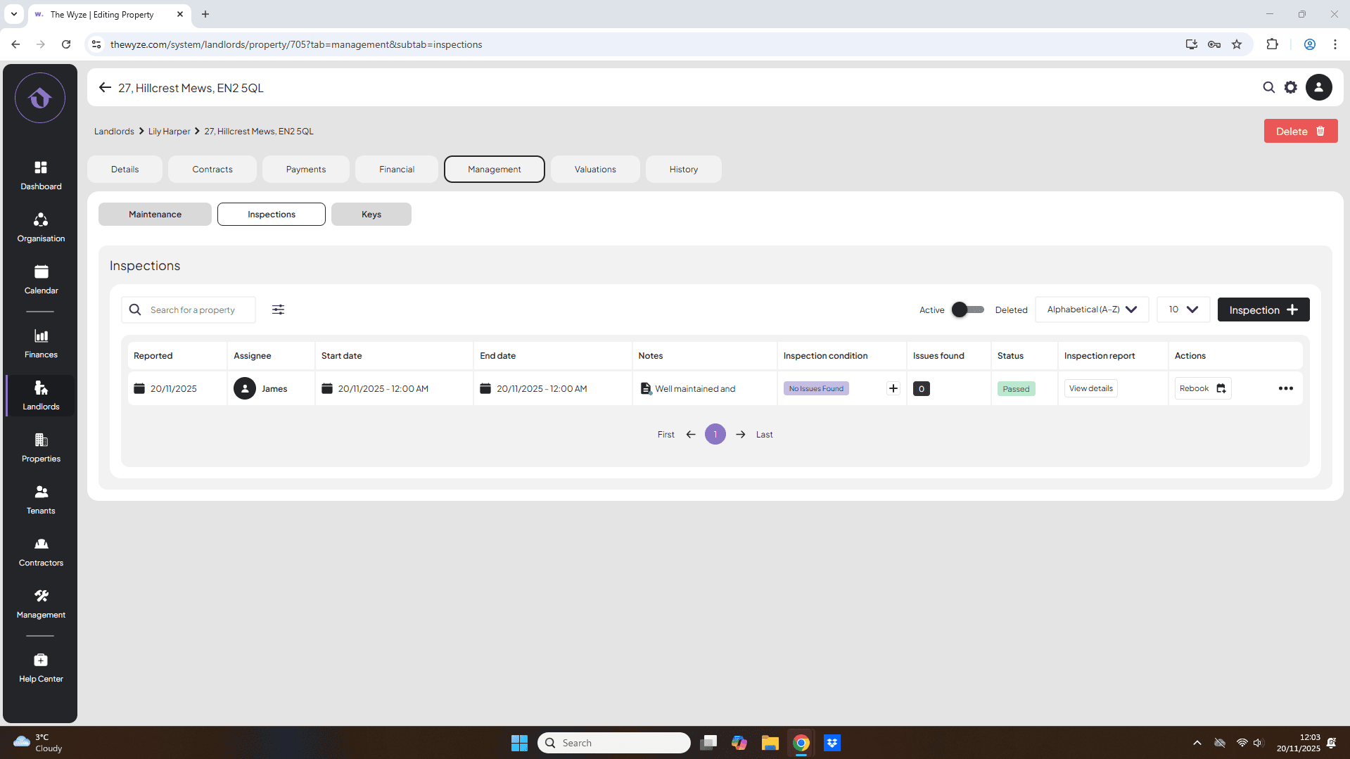 Blog property Blog property