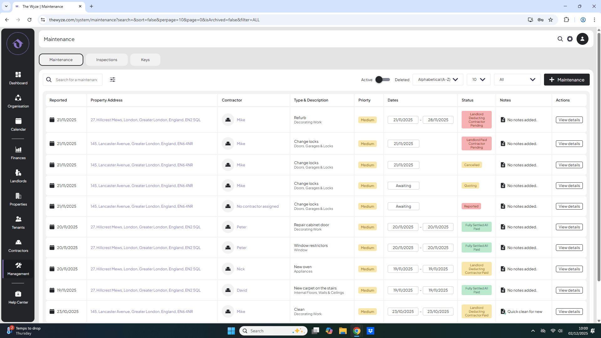 Blog property Blog property